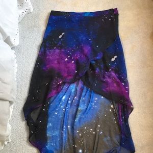 High low skirt